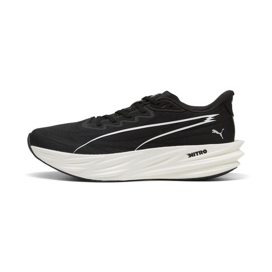 【ウィメンズ】PUMA ディヴィエイト ピュア ニトロ【ブラック/シルバー】