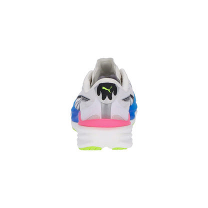 【メンズ】PUMA ディヴィエイト ニトロ 4【ホワイト/ピンク/ブルー】