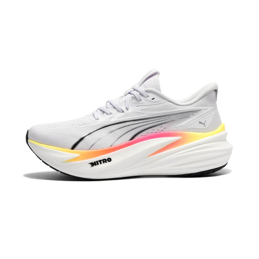 【メンズ】PUMA マグマックスニトロ2【ホワイト/イエロー/ピンク】
