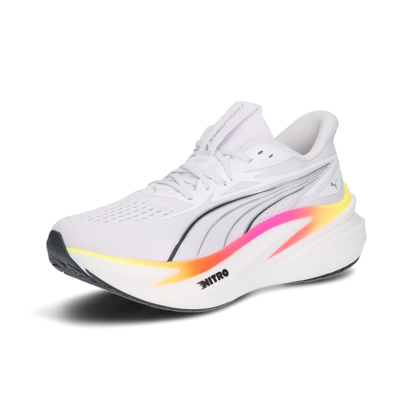 【メンズ】PUMA マグマックスニトロ2【ホワイト/イエロー/ピンク】