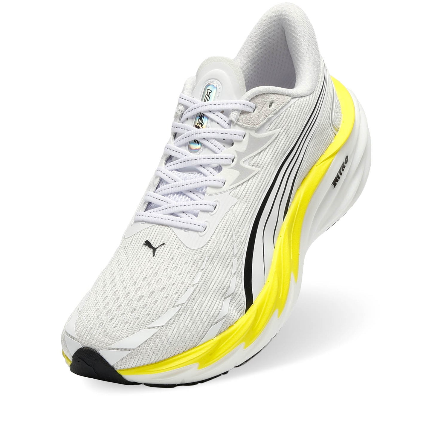 【メンズ】PUMA ヴェロシティニトロ４【ホワイト/イエロー】